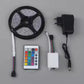 Kit Banda LED 2835 cu telecomanda, RGB, 10W/m, 5m, IP44