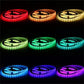 Kit Banda LED 2835 cu telecomanda, RGB, 10W/m, 5m, IP44