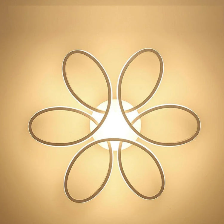 Lustra LED cu telecomanda ELIZA, 65W, lumina Rece/Calda/Neutra, Dimabila, Alb