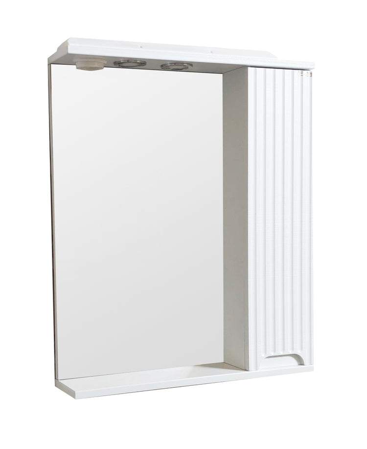 Oglindă MDF, Seria 033, 60cm, Alb