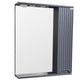 Oglindă MDF, Seria 033, 60cm, Antracit