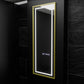 Oglinda LED Rectangulara, 45x140cm, Elena Senzor Radar Marcello, Sistem Dezaburire, Ceas & Termometru, Dimabila, Dressing Couture
