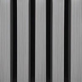 Panou acustic cu riflaj MDF Gri 205x2600x21 MM