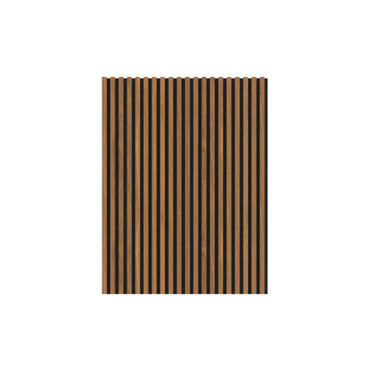 Panou acustic cu riflaj MDF Castan 205X2600X21 MM