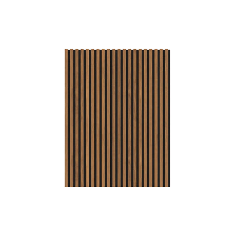 Panou acustic cu riflaj MDF Castan 205X2600X21 MM