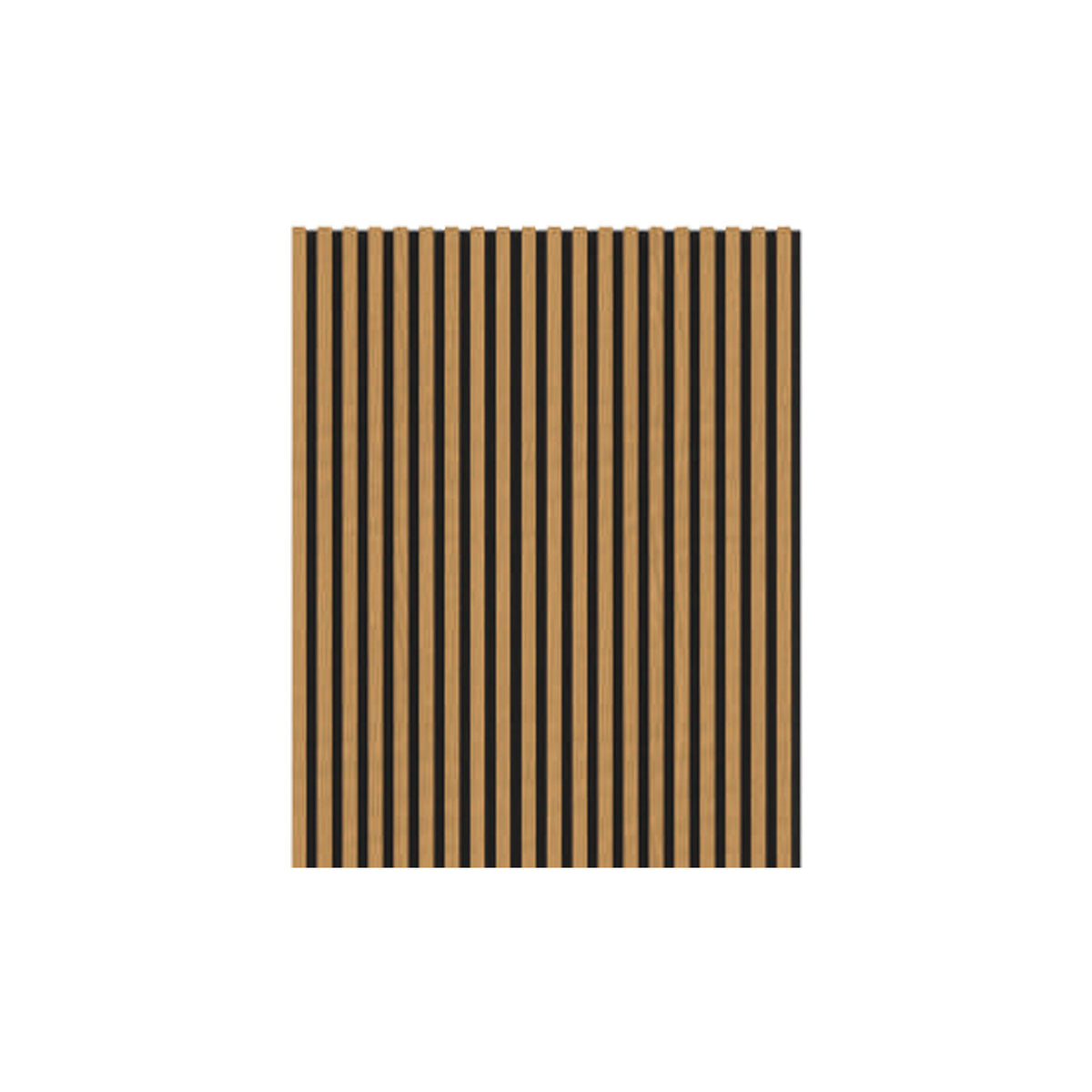 Panou acustic cu riflaj MDF Stejar Clasic 205X2600X21 MM
