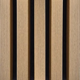 Panou acustic cu riflaj MDF Stejar Rustic 205x2600x21 mm