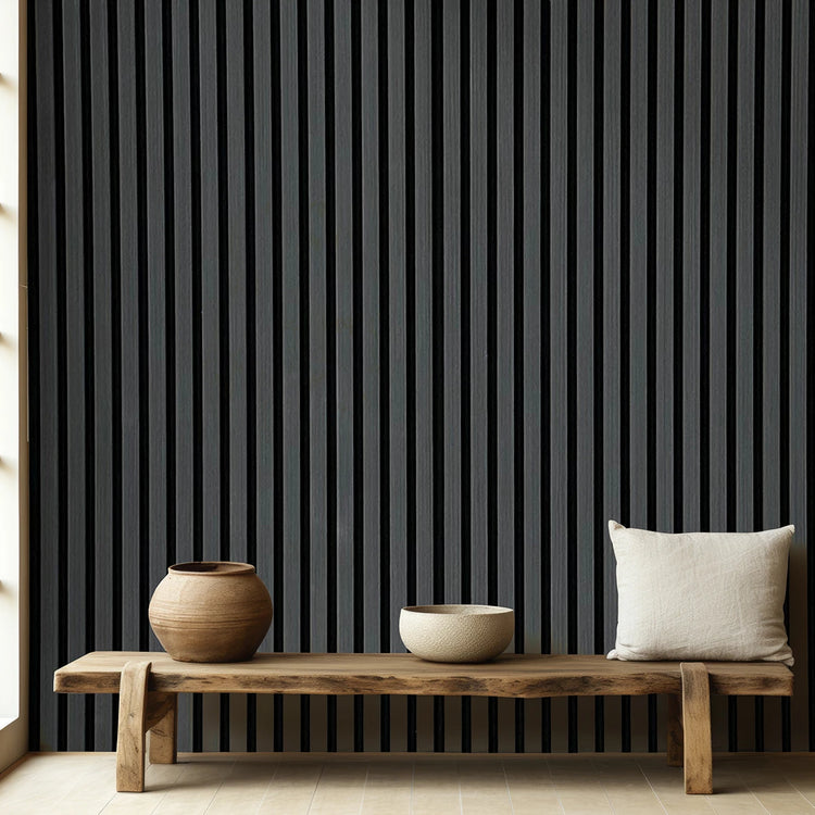 Panou acustic decorativ, gri-antracit 916Q