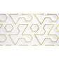 Panou Decorativ, PVC, marmura Alb/Gold Elegance, 2440 x 1200 x 3 mm, 2,92 mp