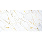 Panou Decorativ, SPC, marmura Alb/Gold Modern, 2440 x 1200 x 3 mm, 2,92 mp
