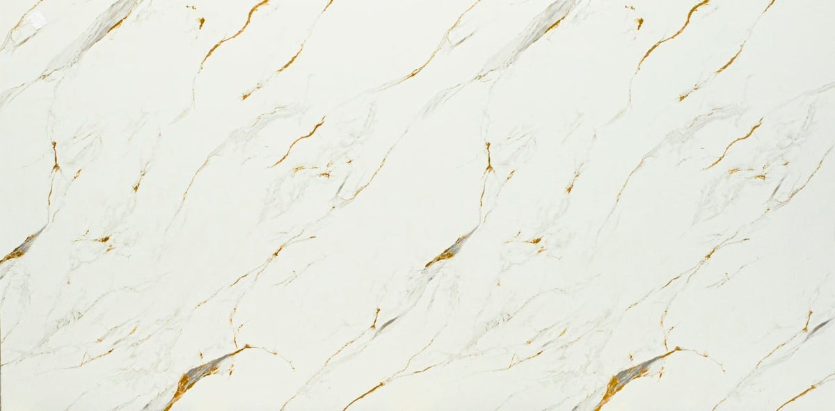 P3 GOLDEN SAND MARBLE - PANOU DECORATIV PERETE SPC 3MM 122X244CM