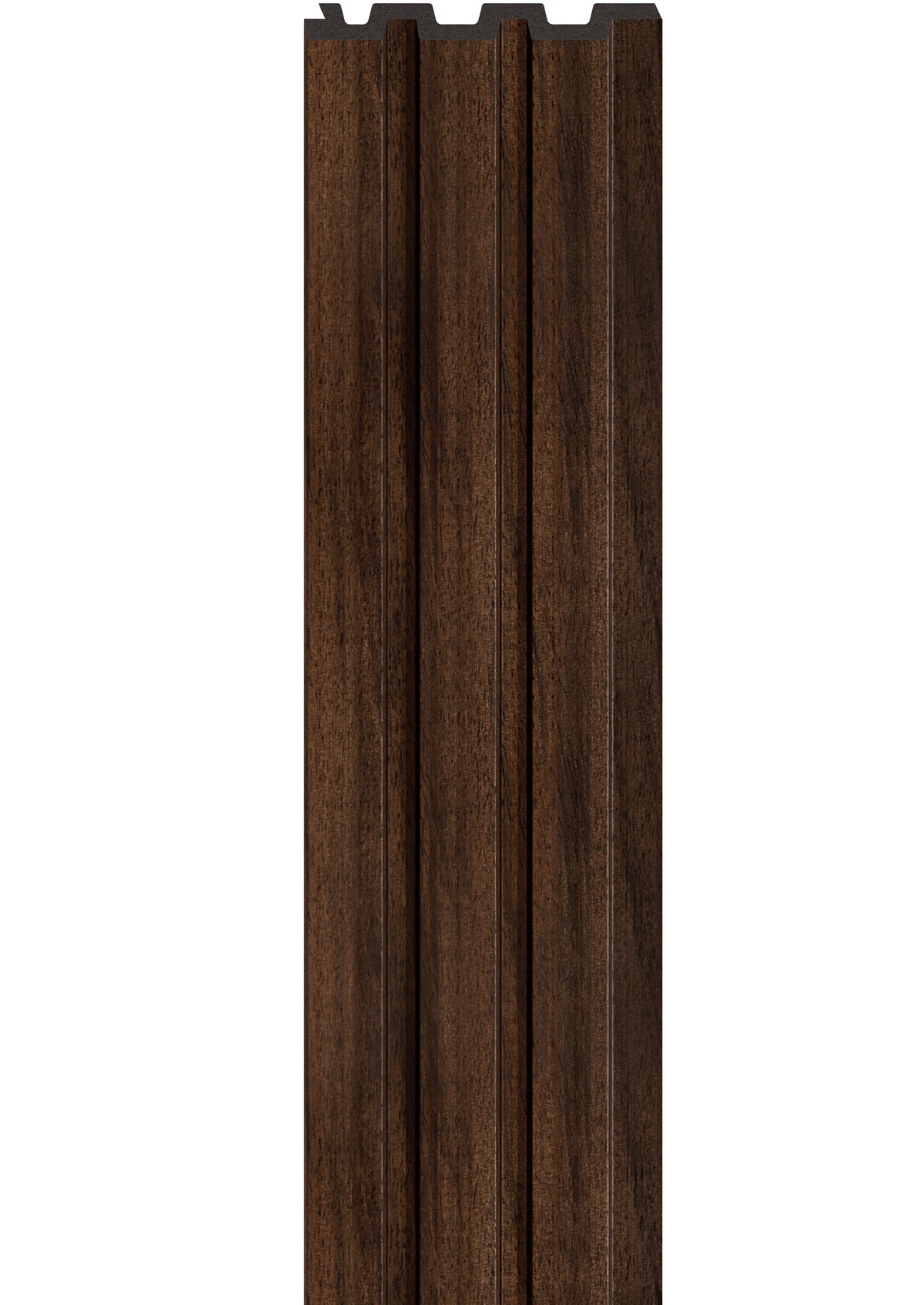 Panou riflaj LINERIO M-LINE CHOCOLATE 2650 x 122 x 12 mm