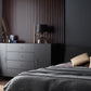 Panou riflaj LINERIO M-LINE CHOCOLATE 2650 x 122 x 12 mm