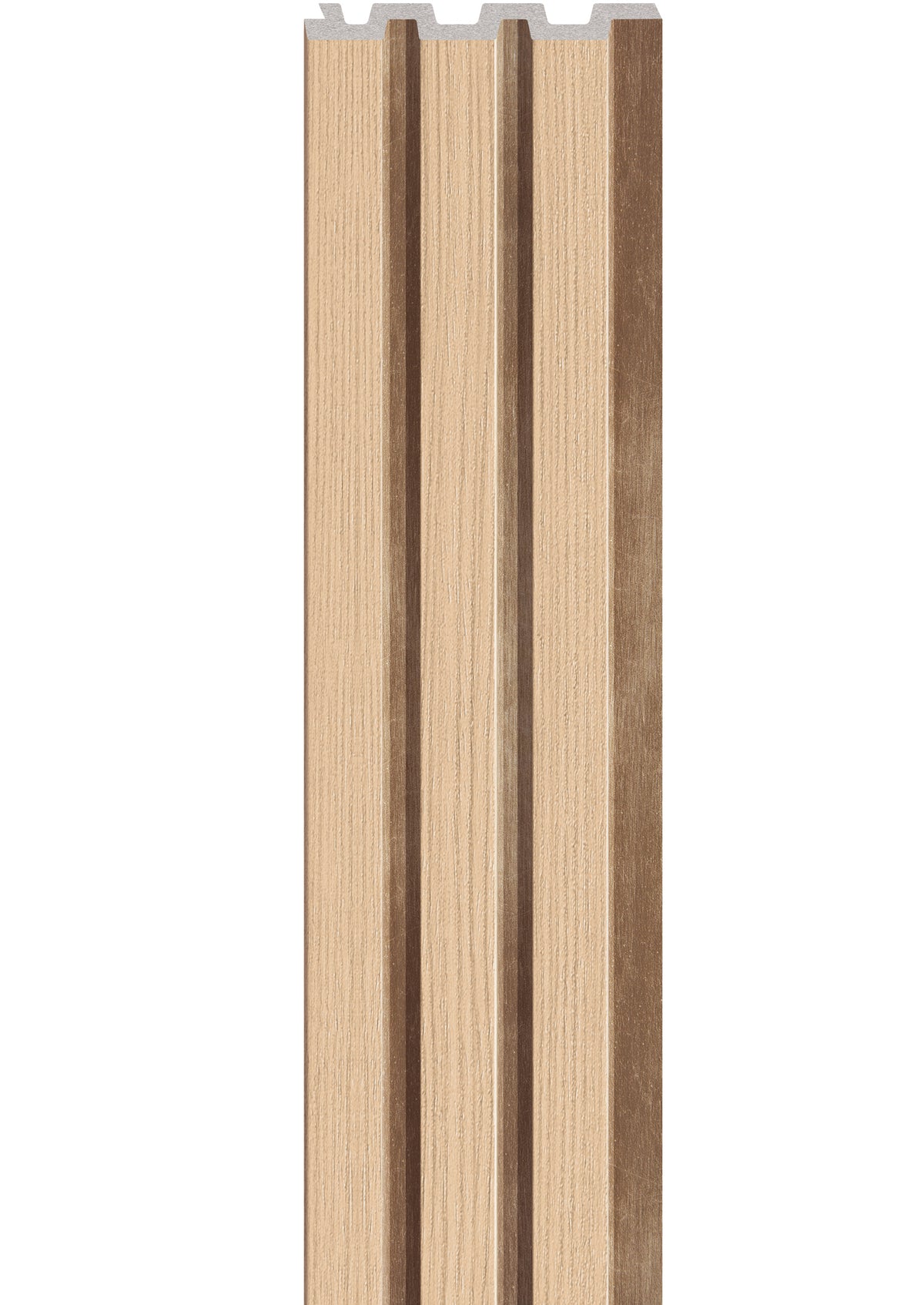 Panou riflaj LINERIO M-LINE NATURAL 2650 x 122 x 12 mm
