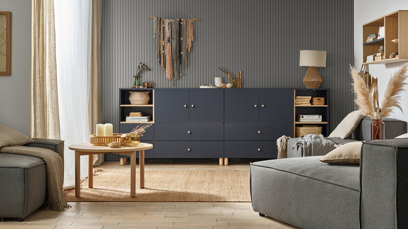 Panou riflaj LINERIO S-LINE GREY 2650 x 122 x 12 mm-2