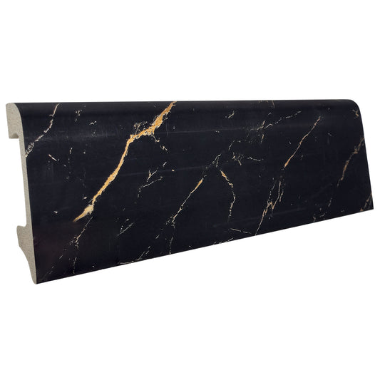 Plinta colorata polimer Black Calacatta 80x14x2000mm Q25003-5