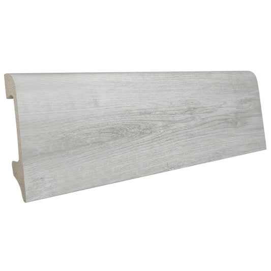 Plinta colorata polimer Stejar Alb 80x14x2000mm Q24144-2
