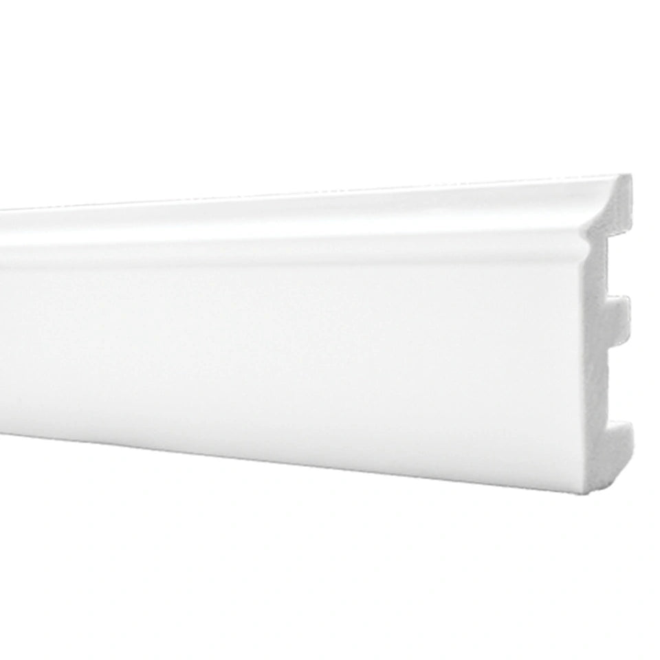 Plinta polimer dur, alb, DP5 7.9x1.26x200cm-2