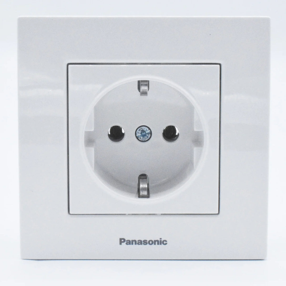 Priza simpla cu impamantare Karre Plus Panasonic, ST, alba