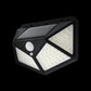 Lampa LED Solara cu Senzor de Miscare, 20W, 6000K, Negru, IP.65 BK100 - LEDS