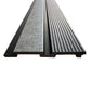 Riflaj decorativ negru cu gri, elegant, 120 mm