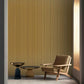 Riflaj decorativ polimer 2800 mm x 120 mm x 12 mm Auriu 202