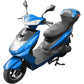 Scuter electric DKD Y-02 autonomie 59 km viteza maxima 45 km/h putere 1500W acumulatori 72V/20Ah nu necesita permis - La Cucu