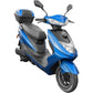 Scuter electric DKD Y-02 autonomie 59 km viteza maxima 45 km/h putere 1500W acumulatori 72V/20Ah nu necesita permis - La Cucu