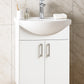 Mobilier Baie eco și lavoar, Seria 005, 50cm, Alb