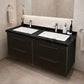 SERIA 033 - MOBILIER BAIE 120CM MDF NEGRU+LAVOAR GRANIT NEGRU/ALB