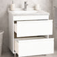 SERIA 886 - MOBILIER BAIE 60CM MDF ALB+LAVOAR GRANIT DUBAI