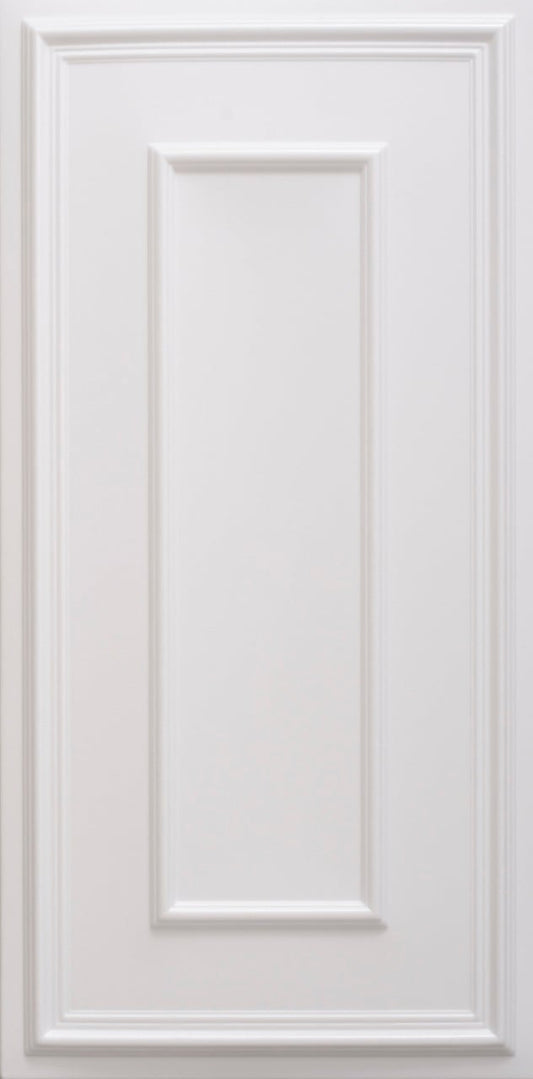 PANOU DECORATIV POLISTIREN 50X100CM RAMA ALBA