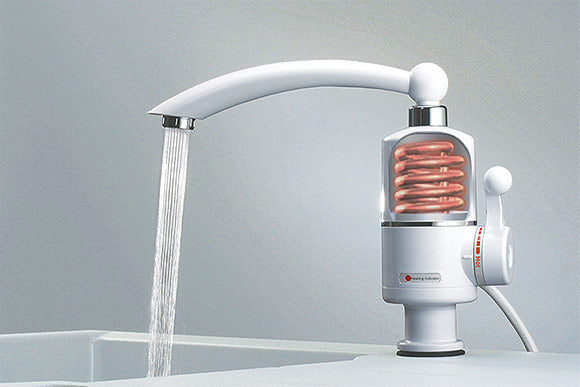 Robinet electric pentru incalzit apa Freddo SN0030, 3000W, Crom-2