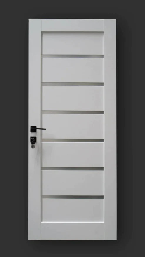 Usa de interior cu toc reglabil JYA 019 White-1