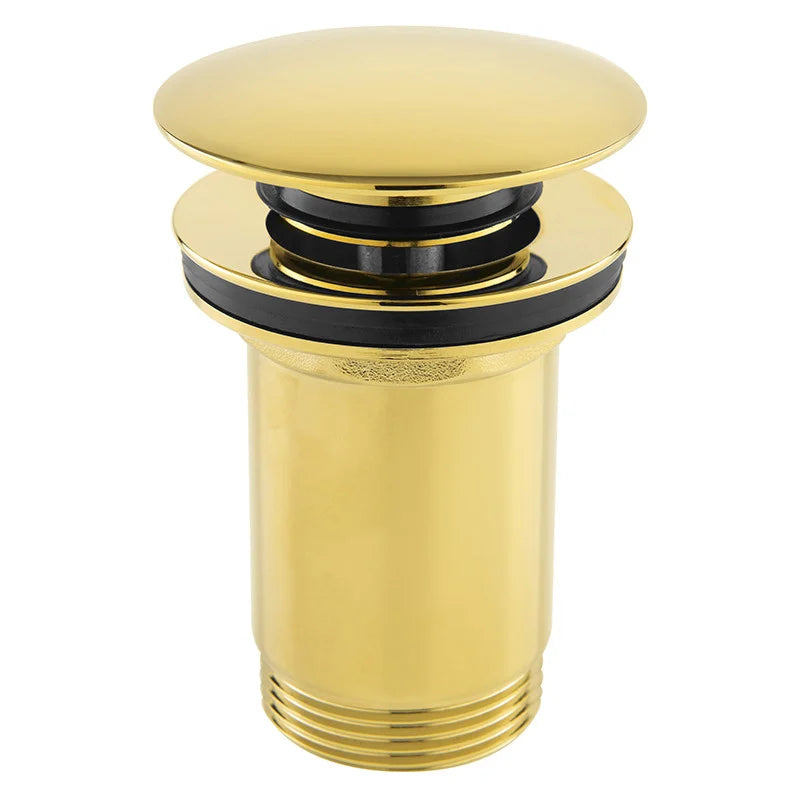 VENTIL LAVOAR FERRO S285G, CLICK-CLACK, ALAMA AURIU, DIAMETRU 1 1/4INCH-1