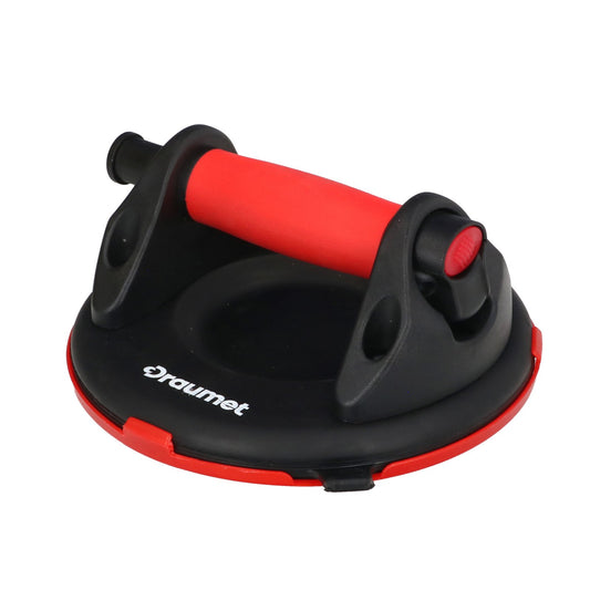 Ventuza profesionala cu pompa de vid si manometru 200mm - 130kg Draumet