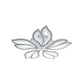 Lustra LED cu telecomanda LILY 86W, 5 Elemente, lumina Rece/Calda/Neutra, Dimabila, Alb