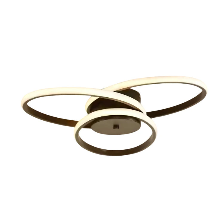 Lustra LED cu telecomanda ECATERINA 59W, lumina Rece/Calda/Neutra, Dimabila, Negru, Inaltime Reglabila